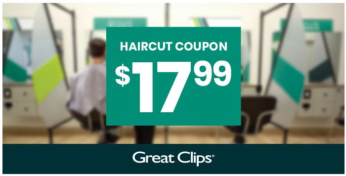 $17.99 Great Clips Coupon Code for Haircut