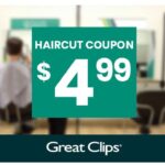 Haircut for $4.99 with a Great Clips Coupon